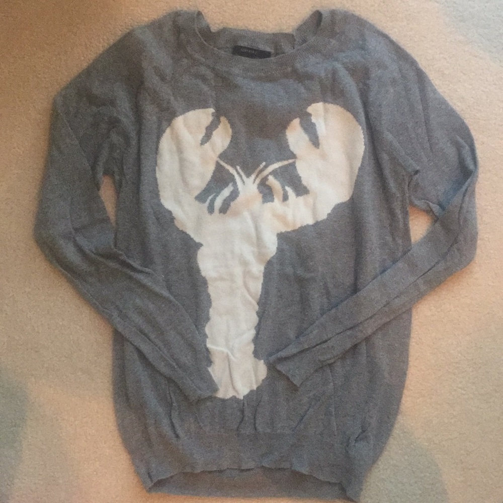 Preppy Lobster Knit Sweater